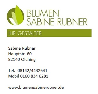 Blumen Sabine Rubner Adresse